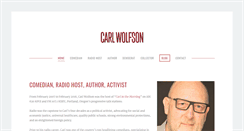 Desktop Screenshot of carlwolfson.com
