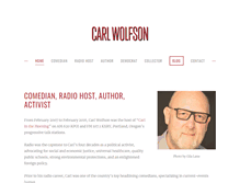 Tablet Screenshot of carlwolfson.com